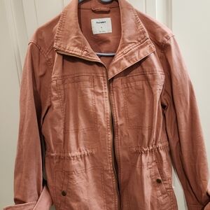 Old Navy Women's Utility Jacket in Rust